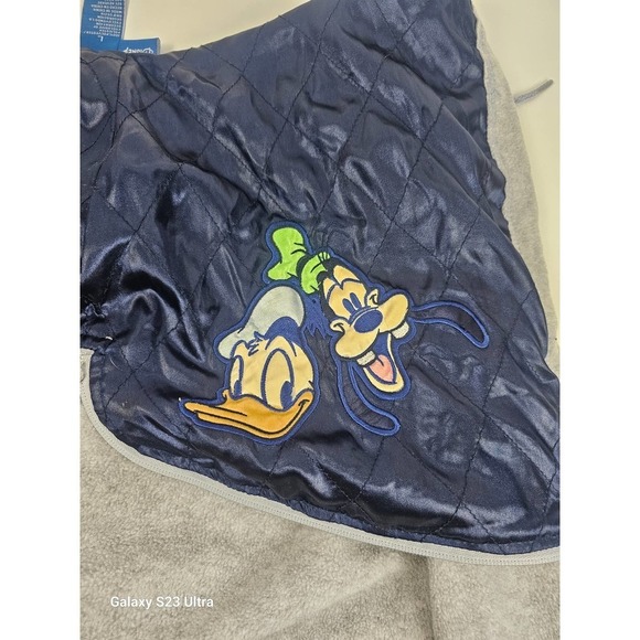 MICKEY MOUSE & MINNIE, Fleece Full Zip,  Split hood/Donald & Goofy, Disney szL - Picture 7 of 11